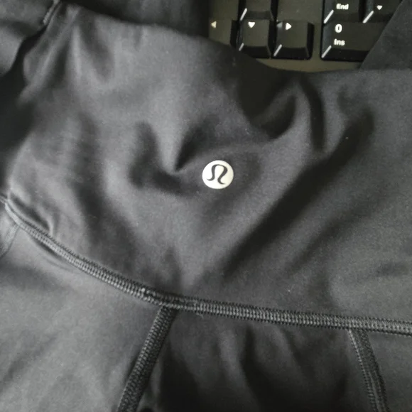 Lululemon Black Athletic Pants - Picture 2 of 4